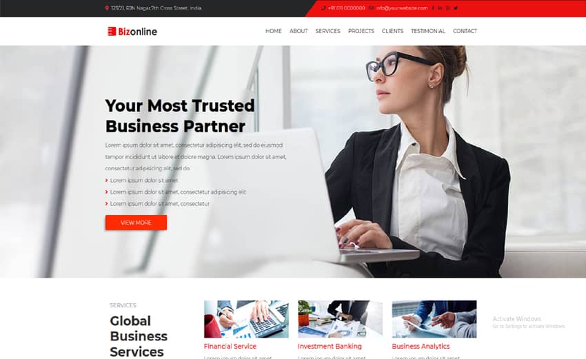 Business Website theme