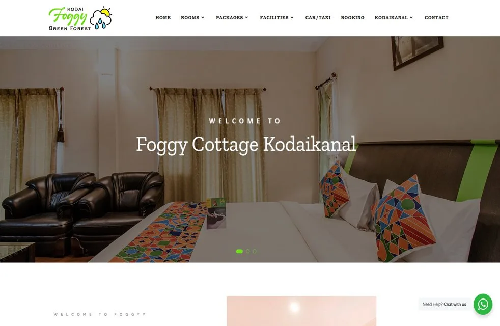 Foggy cottage