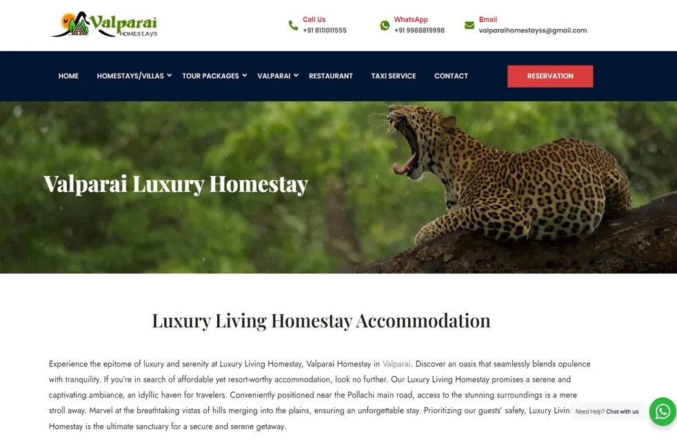 Valparai homestay