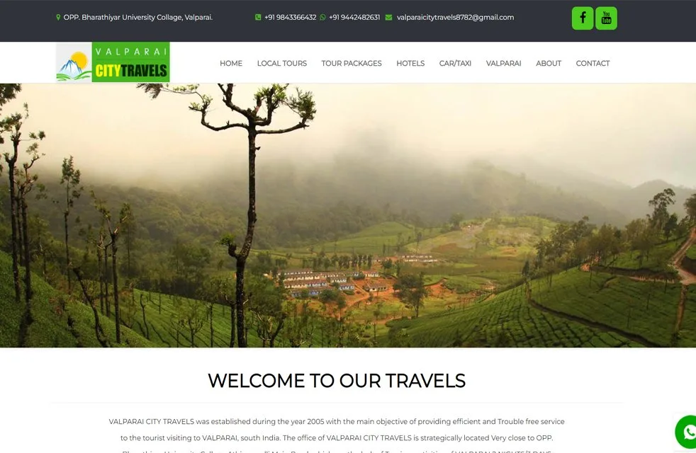 Valparai city travels