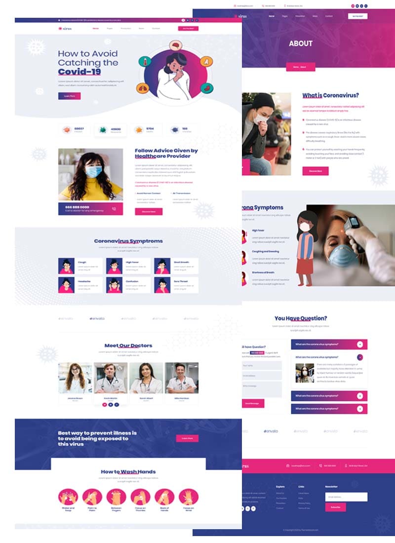 Landing Page web design